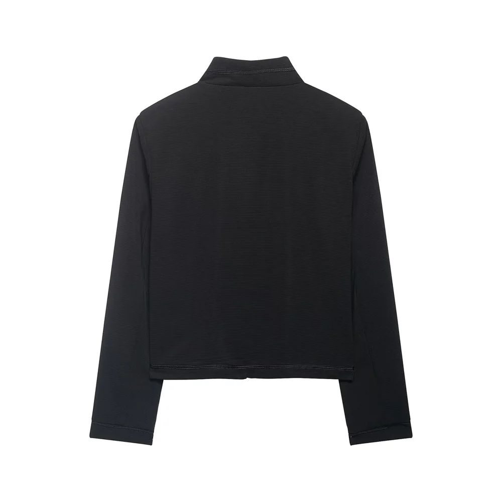 The Stand-Collar Plate Jacket