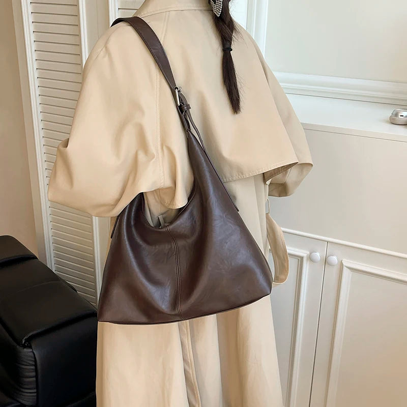 The Oversized Leather Travel Tote